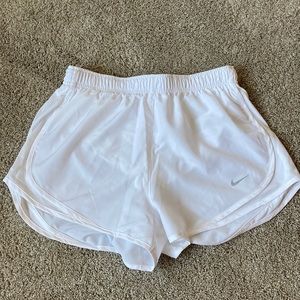 Never Worn White Nike Running Shorts
